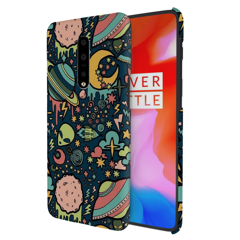 Space Ships Printed Slim Cases and Cover for OnePlus 7 Pro