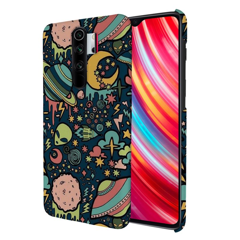 Space Ships Printed Slim Cases and Cover for Redmi Note 8 Pro