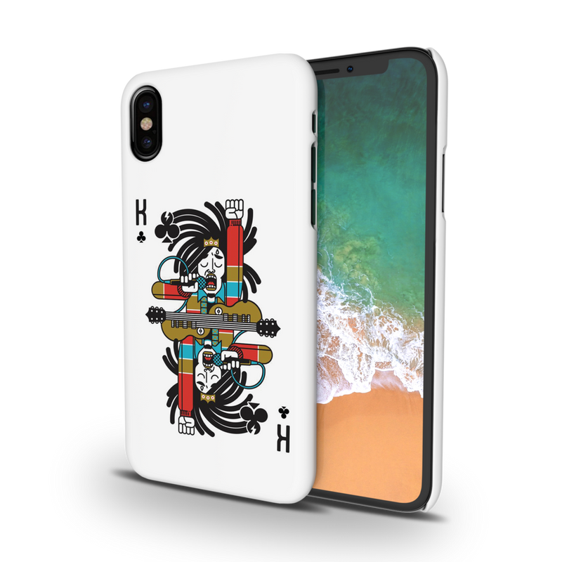 King Card Printed Slim Cases and Cover for iPhone XS