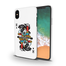 King Card Printed Slim Cases and Cover for iPhone X