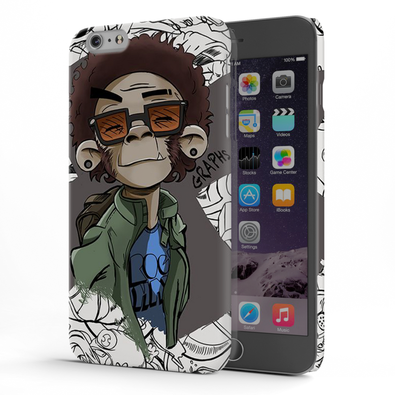 Monkey Printed Slim Cases and Cover for iPhone 6 Plus