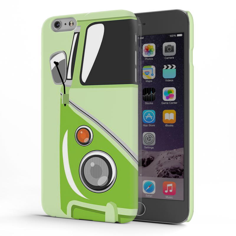 Green Volkswagon Printed Slim Cases and Cover for iPhone 6 Plus