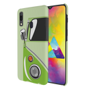 Green Volkswagon Printed Slim Cases and Cover for Galaxy A20