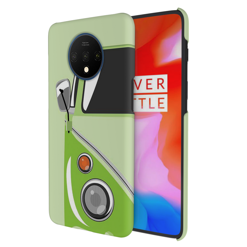 Green Volkswagon Printed Slim Cases and Cover for OnePlus 7T