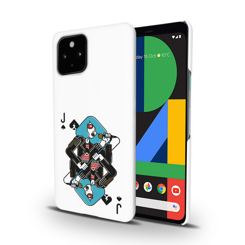 Joker Card Printed Slim Cases and Cover for Pixel 4A