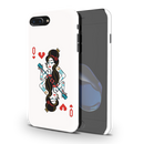 Queen Card Printed Slim Cases and Cover for iPhone 8 Plus