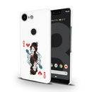 Queen Card Printed Slim Cases and Cover for Pixel 3