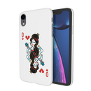 Queen Card Printed Slim Cases and Cover for iPhone XR