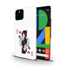 Queen Card Printed Slim Cases and Cover for Pixel 4A