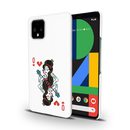 Queen Card Printed Slim Cases and Cover for Pixel 4