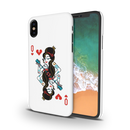 Queen Card Printed Slim Cases and Cover for iPhone X