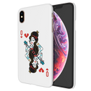 Queen Card Printed Slim Cases and Cover for iPhone XS Max