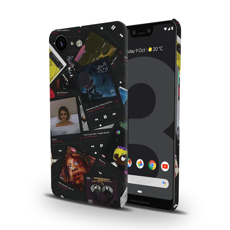 Cassette Printed Slim Cases and Cover for Pixel 3XL