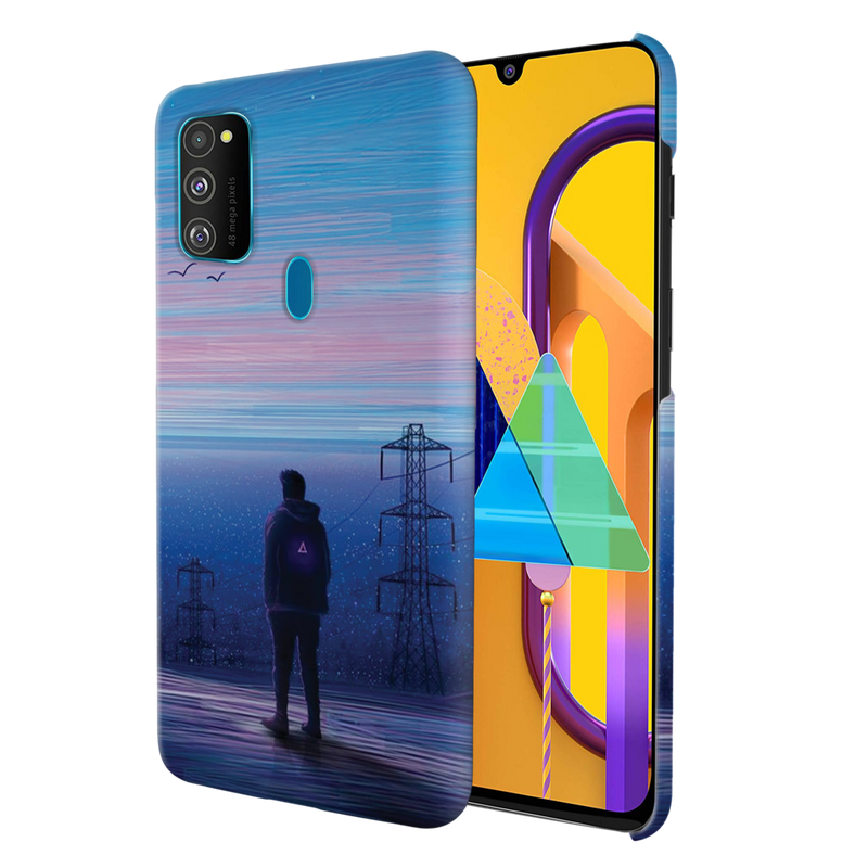 Alone at night Printed Slim Cases and Cover for Galaxy M30S
