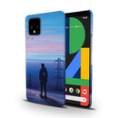 Alone at night Printed Slim Cases and Cover for Pixel 4