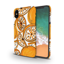 Orange Lemon Printed Slim Cases and Cover for iPhone XS