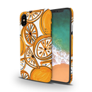 Orange Lemon Printed Slim Cases and Cover for iPhone X