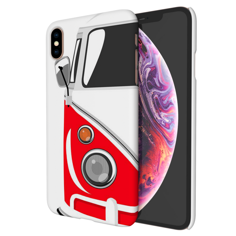 Red Volkswagon Printed Slim Cases and Cover for iPhone XS Max