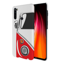 Red Volkswagon Printed Slim Cases and Cover for Redmi Note 8