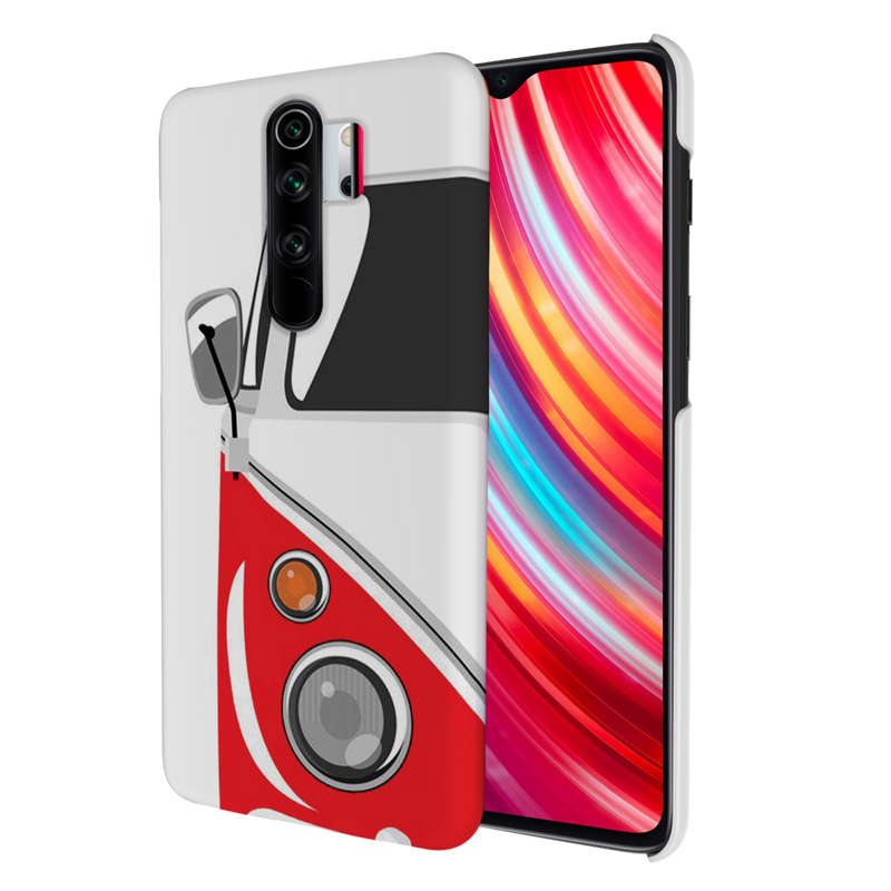 Red Volkswagon Printed Slim Cases and Cover for Redmi Note 8 Pro