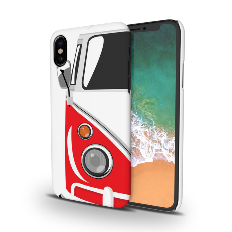 Red Volkswagon Printed Slim Cases and Cover for iPhone X