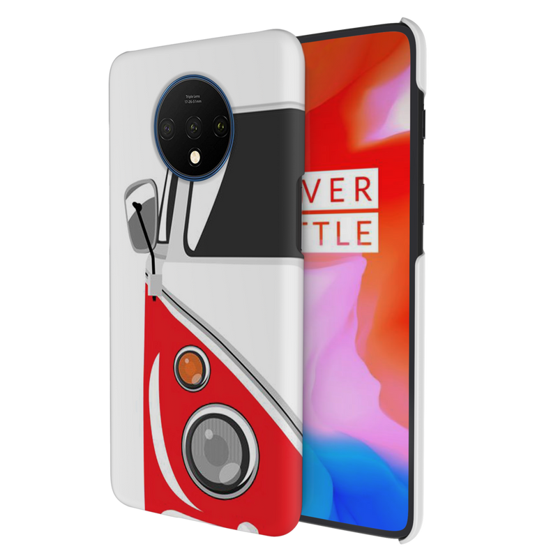 Red Volkswagon Printed Slim Cases and Cover for OnePlus 7T
