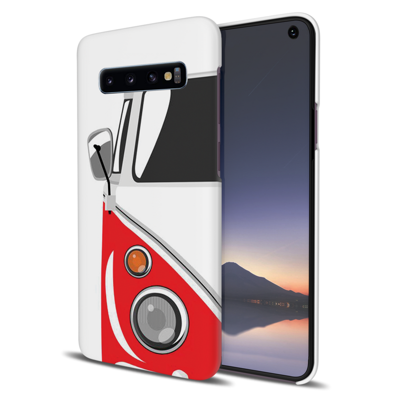 Red Volkswagon Printed Slim Cases and Cover for Galaxy S10