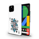 King 2 Card Printed Slim Cases and Cover for Pixel 4A
