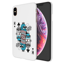 King 2 Card Printed Slim Cases and Cover for iPhone XS Max