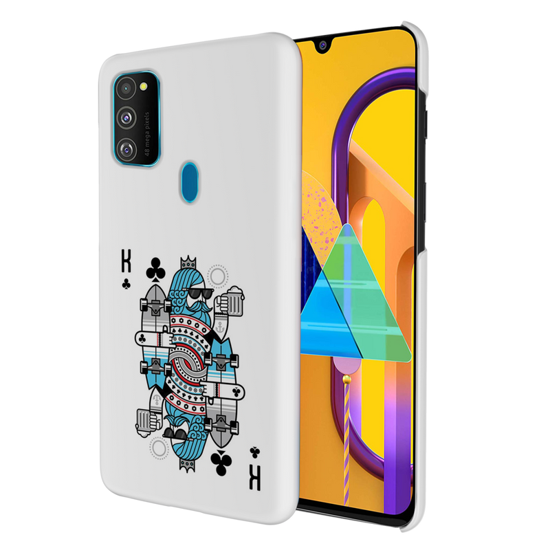 King 2 Card Printed Slim Cases and Cover for Galaxy M30S