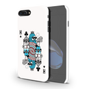 King 2 Card Printed Slim Cases and Cover for iPhone 8 Plus