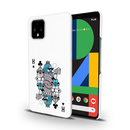 King 2 Card Printed Slim Cases and Cover for Pixel 4XL