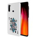 King 2 Card Printed Slim Cases and Cover for Redmi Note 8