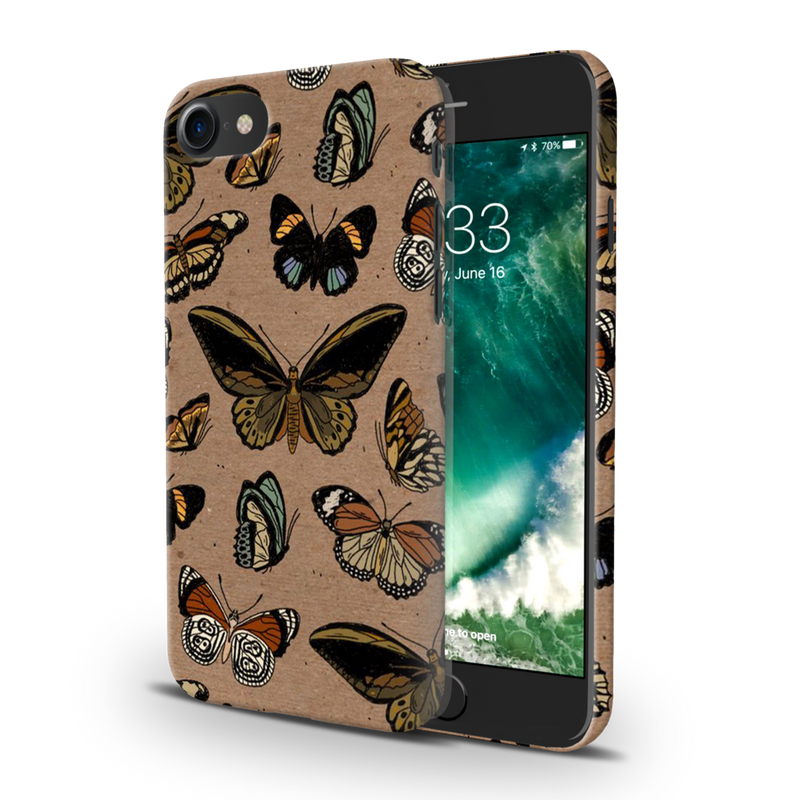 Butterfly Printed Slim Cases and Cover for iPhone 8