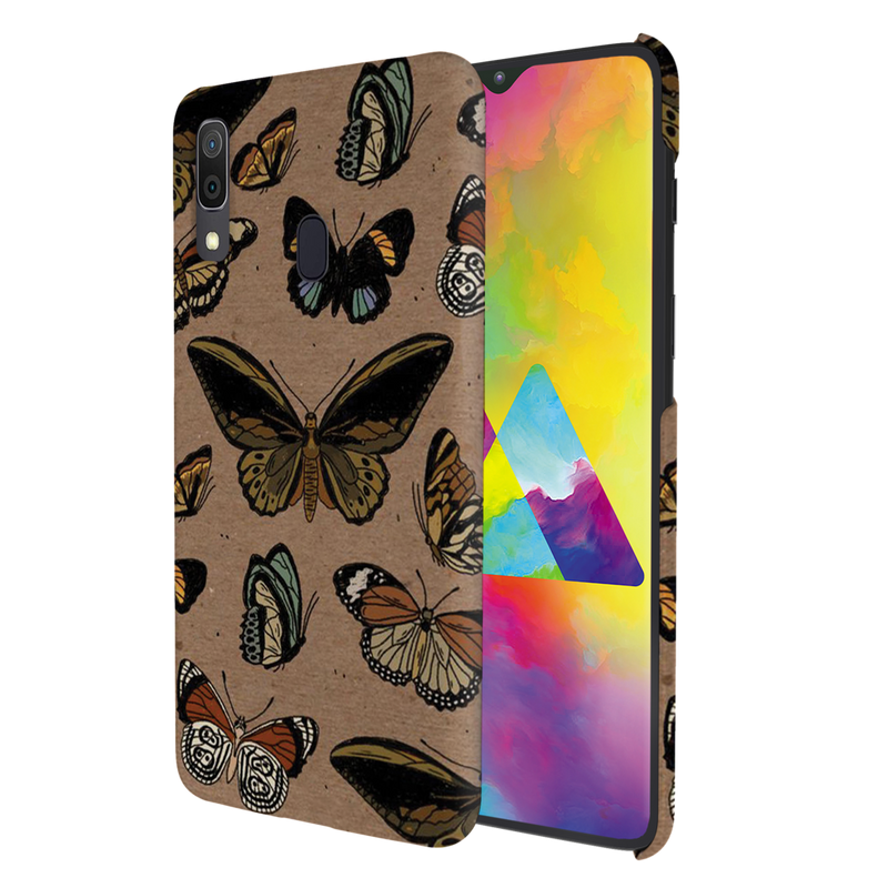 Butterfly Printed Slim Cases and Cover for Galaxy A20