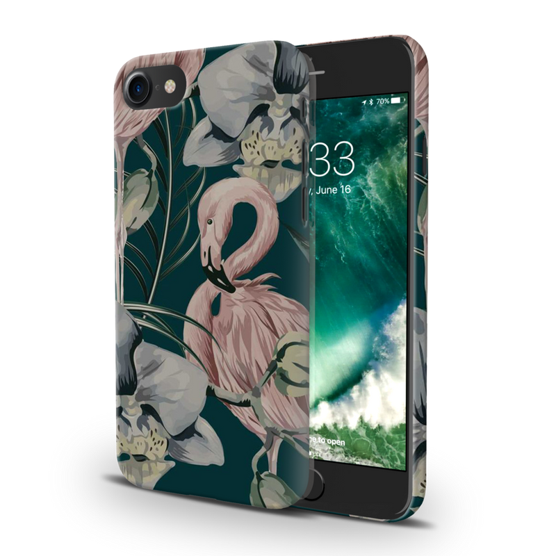 Flamingo Printed Slim Cases and Cover for iPhone 8