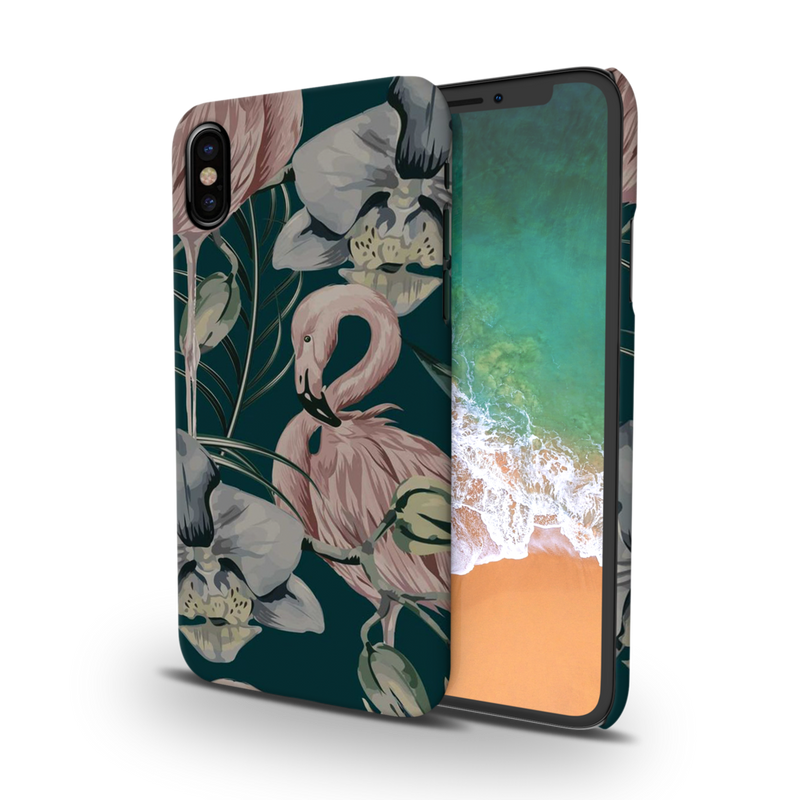 Flamingo Printed Slim Cases and Cover for iPhone X