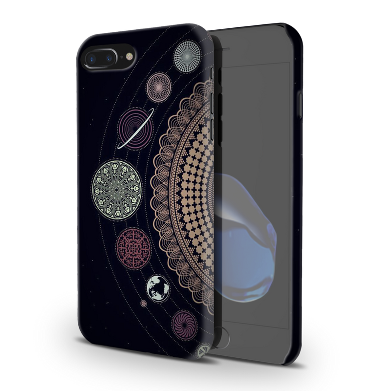 Space Globe Printed Slim Cases and Cover for iPhone 8 Plus