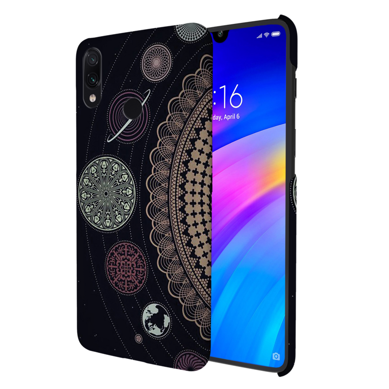 Space Globe Printed Slim Cases and Cover for Redmi Note 7 Pro