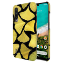 Yellow Leafs Printed Slim Cases and Cover for Redmi A3