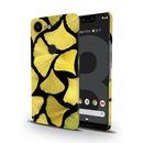 Yellow Leafs Printed Slim Cases and Cover for Pixel 3XL