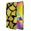 Yellow Leafs Printed Slim Cases and Cover for Galaxy A50