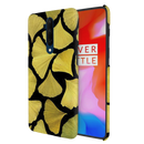 Yellow Leafs Printed Slim Cases and Cover for OnePlus 7T Pro