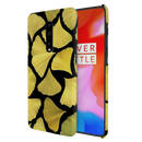 Yellow Leafs Printed Slim Cases and Cover for OnePlus 7 Pro