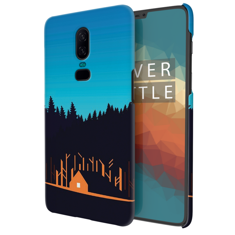 Night Stay Printed Slim Cases and Cover for OnePlus 6