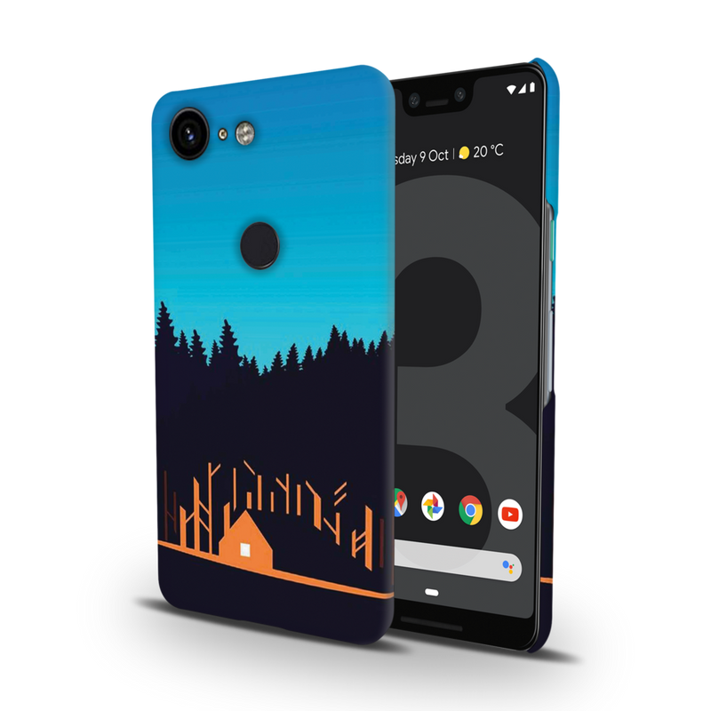 Night Stay Printed Slim Cases and Cover for Pixel 3XL