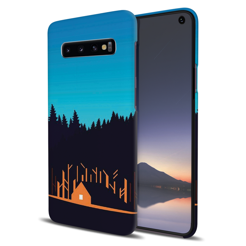 Night Stay Printed Slim Cases and Cover for Galaxy S10