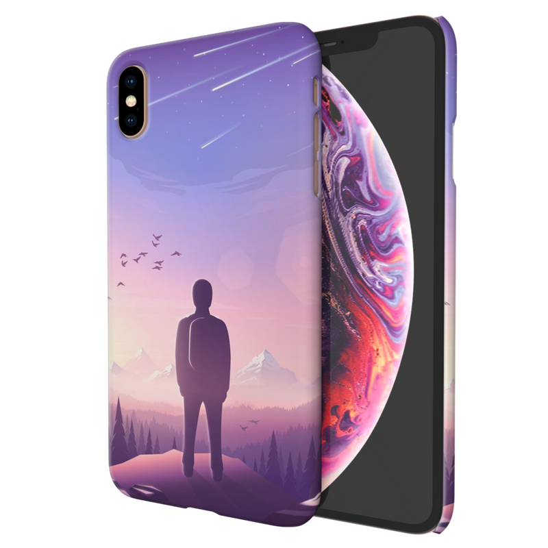 Peace on earth Printed Slim Cases and Cover for iPhone XS Max