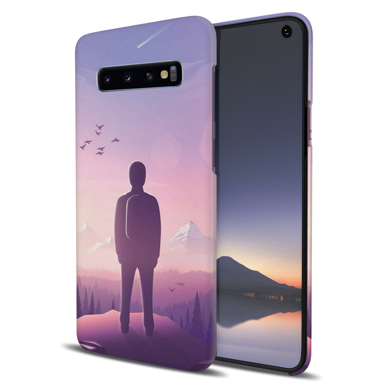Peace on earth Printed Slim Cases and Cover for Galaxy S10