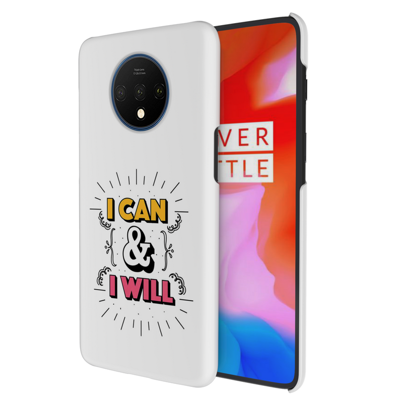 I can and I will Printed Slim Cases and Cover for OnePlus 7T